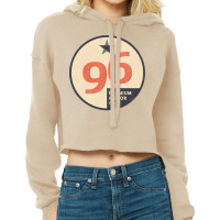 Vintage 96 Gas Station Cropped Hoodie | Artistshot