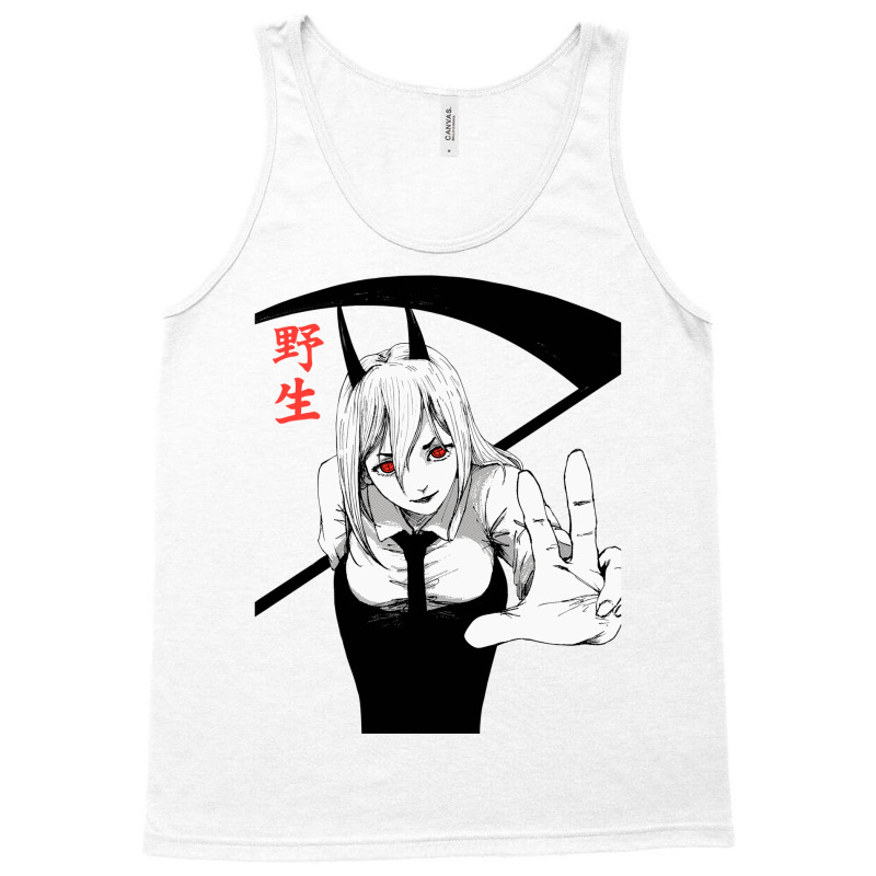 Japanese Anime Evil Girl Vaporwave Urban Cool Style Tank Top | Artistshot