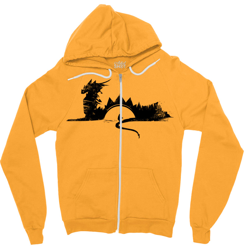 Jon Sand   The Valyrian Zipper Hoodie | Artistshot