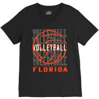 Artistshort Trending Volleyball Florida V-neck Tee | Artistshot