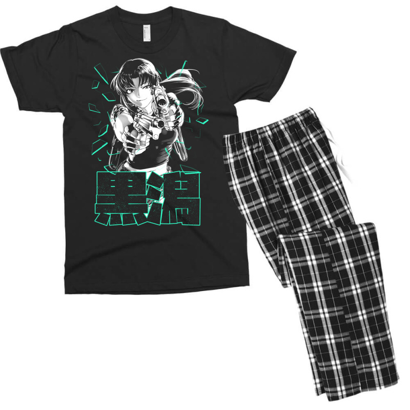 Shattered Revy (white) Men's T-shirt Pajama Set by chouaasmeehv | Artistshot