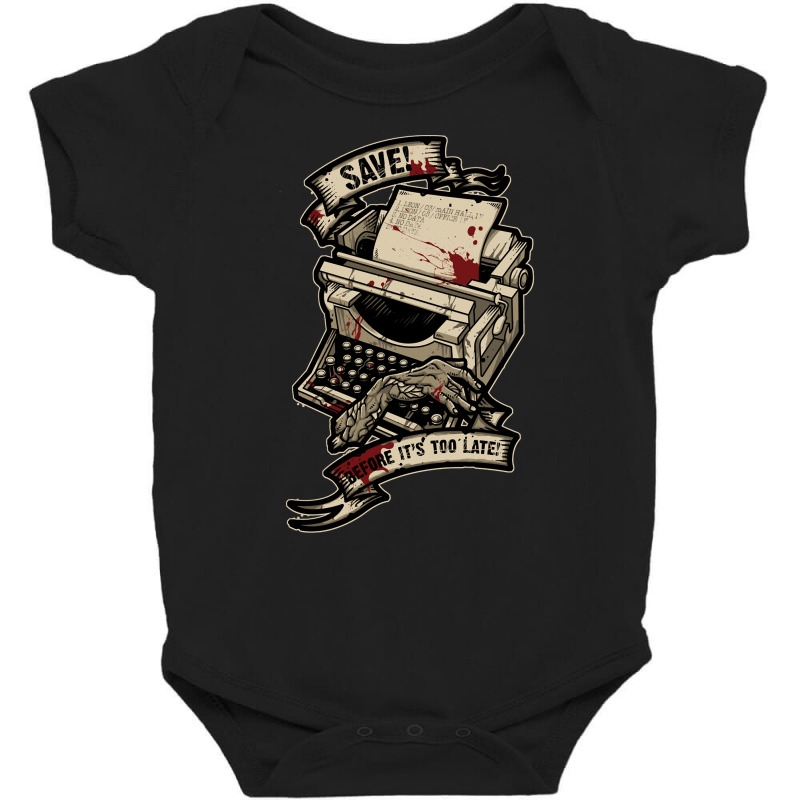 Trending Save Before It's Too Late Baby Bodysuit by Berrios Crisp | Artistshot