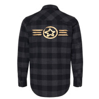 Us Air Force Usaf Roundel Brush Flannel Shirt | Artistshot