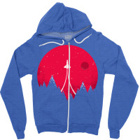 Journey To The Stars   Geometric Zipper Hoodie | Artistshot