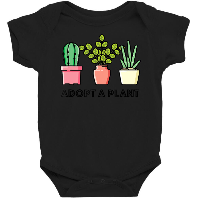 Trending Adopt A Plant With Succulents Baby Bodysuit | Artistshot