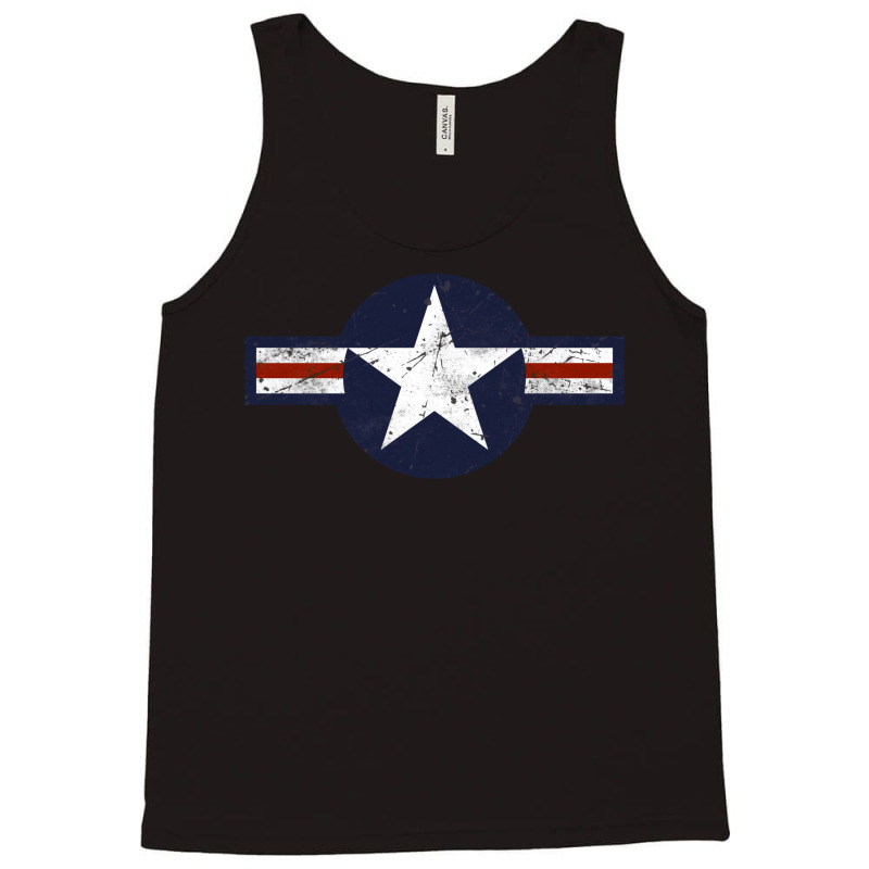 Usaf Air Force Roundel Emblem Official Tank Top | Artistshot