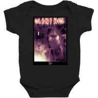 Limited Edition Silent Hill 1 - Ps1 Original Art Box Cover (na Version Baby Bodysuit | Artistshot