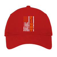 Adhd Awareness Fight American Flag 4th Of July Happy Independence Day Adjustable Cap | Artistshot