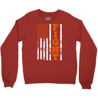 Adhd Awareness Fight American Flag 4th Of July Happy Independence Day Crewneck Sweatshirt | Artistshot