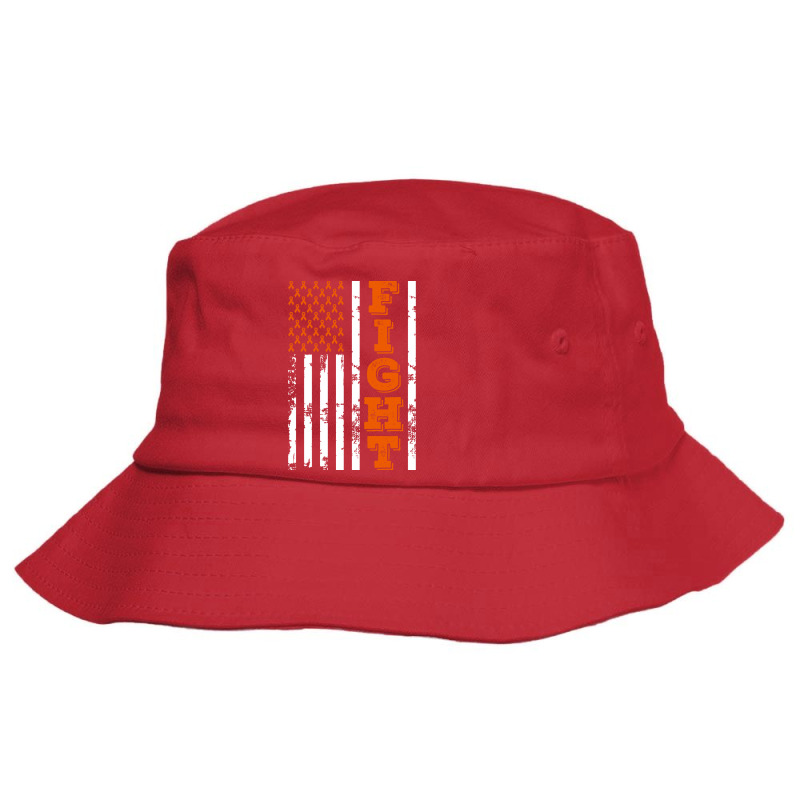 Adhd Awareness Fight American Flag 4th Of July Happy Independence Day Bucket Hat by valkdiartel | Artistshot