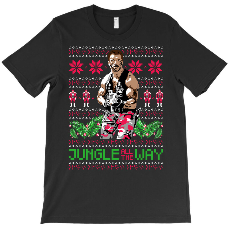 Jungle All The Way   Ugly Christmas Sweater T-shirt | Artistshot