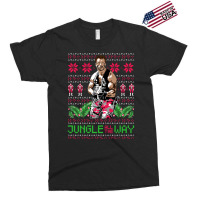 Jungle All The Way   Ugly Christmas Sweater Exclusive T-shirt | Artistshot