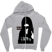 Japanese Cyberpunk Girl Vaporwave Dream Zipper Hoodie | Artistshot