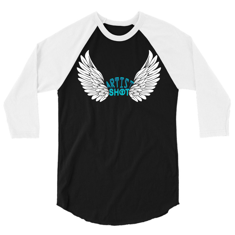 Artist Shot Wing 3/4 Sleeve Shirt by mysticalbrain | Artistshot