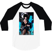 Elvira Being Burned At The Stake Cartoon (2) 3/4 Sleeve Shirt | Artistshot