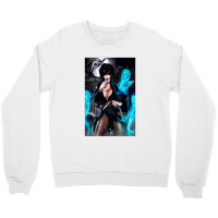 Elvira Being Burned At The Stake Cartoon (2) Crewneck Sweatshirt | Artistshot