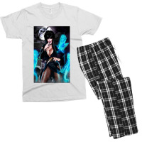 Elvira Being Burned At The Stake Cartoon (2) Men's T-shirt Pajama Set | Artistshot