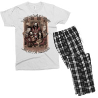 Vampire Family Portrait Men's T-shirt Pajama Set | Artistshot