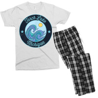 Torch Lake Michigan Vacation Souvenir T Shirt Men's T-shirt Pajama Set | Artistshot