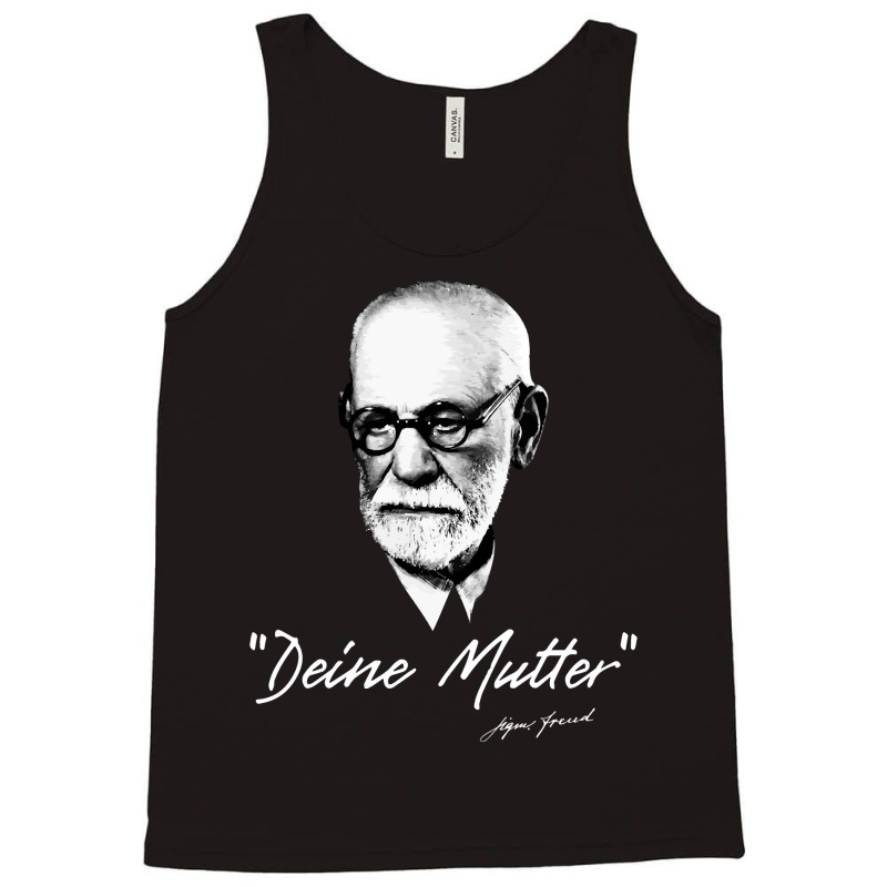 Hot Trend Sigmund Freud - Your Mom - German Tank Top by Bostic Walling | Artistshot