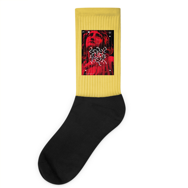 Vaporwave Aesthetic Victorian Angel Cool Vibes Socks | Artistshot