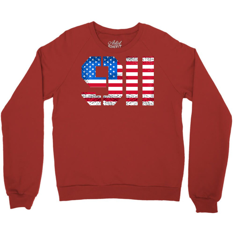 Nine One One Classic Crewneck Sweatshirt | Artistshot