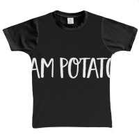 I Am Potato Spud Joke Potatoes Humor Graphic Youth T-shirt | Artistshot