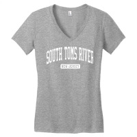 South Toms River New Jersey Nj Vintage Athletic Sports Desig T Shirt Women's V-neck T-shirt | Artistshot