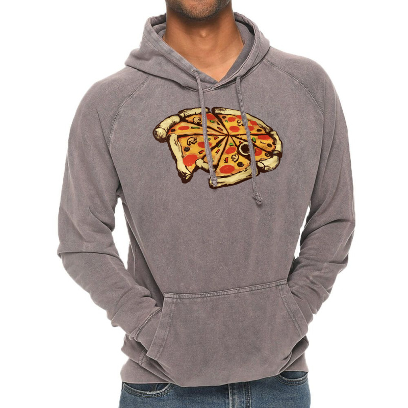 Pizza Freighter Vintage Hoodie | Artistshot