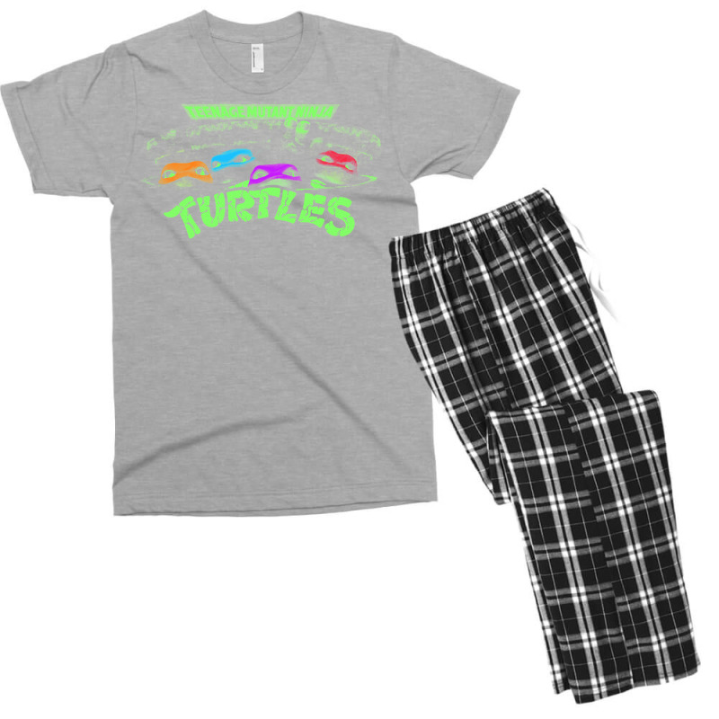 Pizza Time! (dark) Men's T-shirt Pajama Set by kassirromkes5 | Artistshot