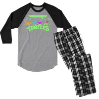 Pizza Time! (dark) Men's 3/4 Sleeve Pajama Set | Artistshot