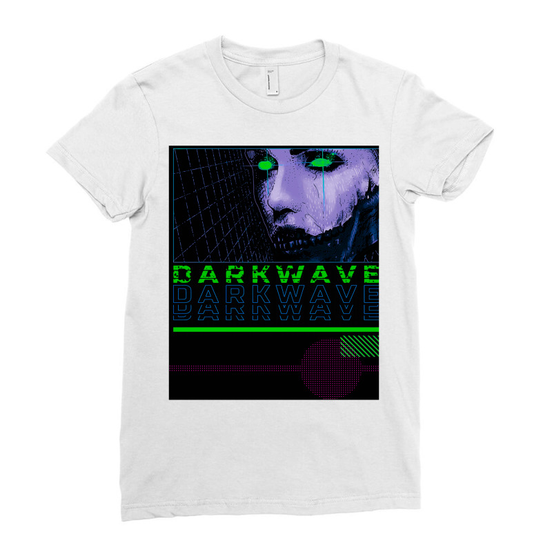 Cyberpunk Vaporwave Urban Futuristic Style Ladies Fitted T-Shirt by vrundaclicheq | Artistshot