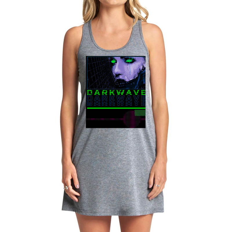 Cyberpunk Vaporwave Urban Futuristic Style Tank Dress by vrundaclicheq | Artistshot