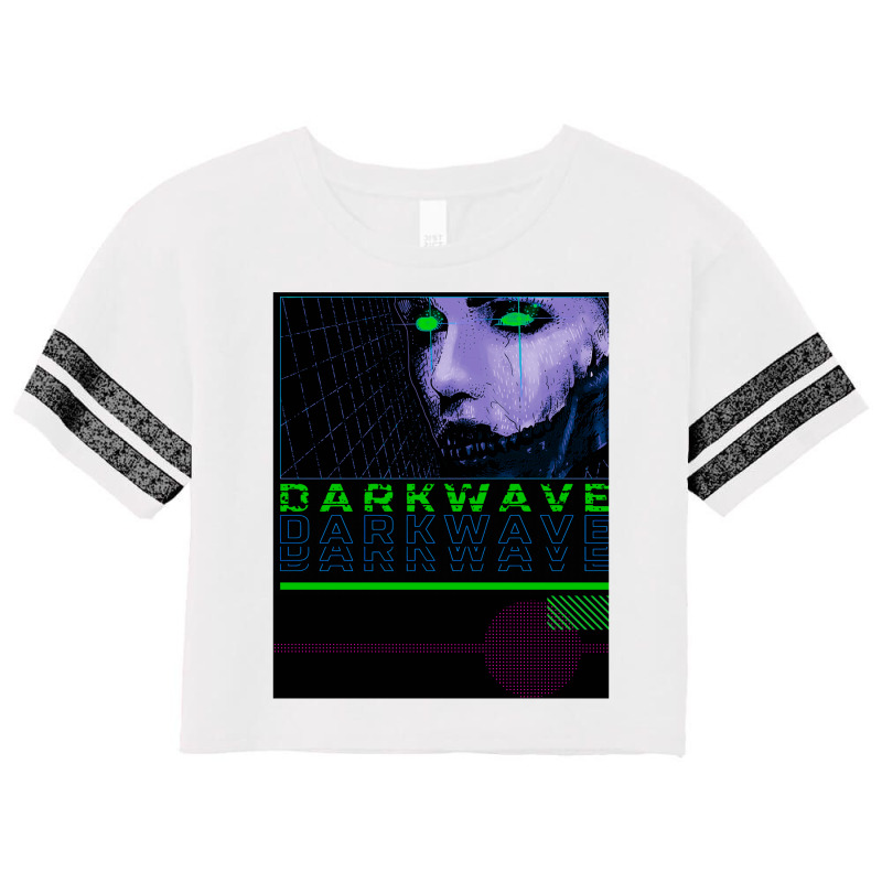 Cyberpunk Vaporwave Urban Futuristic Style Scorecard Crop Tee by vrundaclicheq | Artistshot