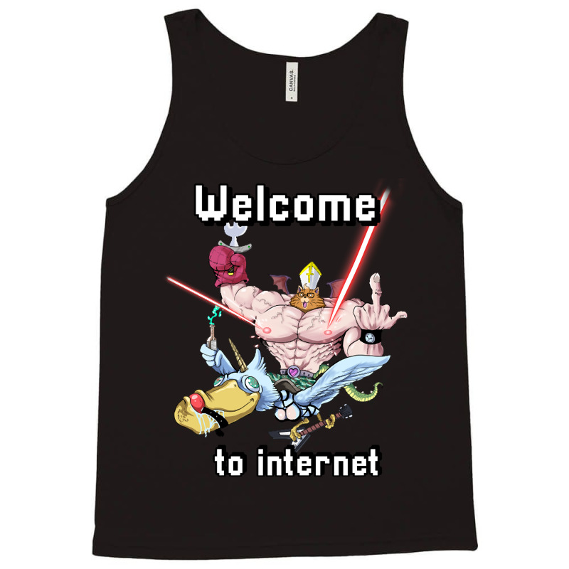 Trending Welcome To Internet Tank Top | Artistshot