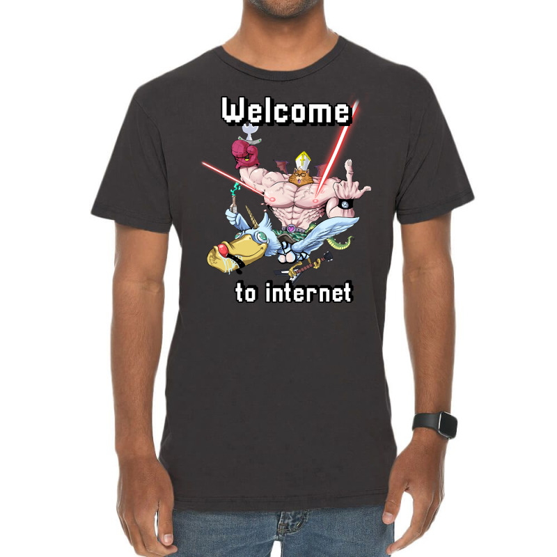 Trending Welcome To Internet Vintage T-shirt | Artistshot