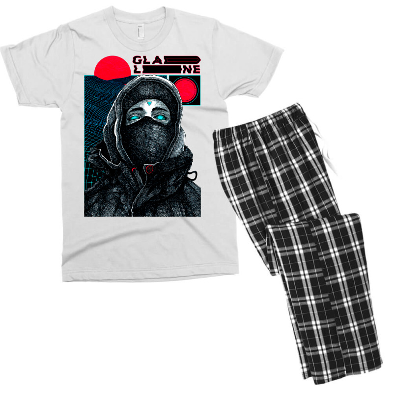 Vaporwave Cyberpunk Aesthetic Men's T-shirt Pajama Set | Artistshot