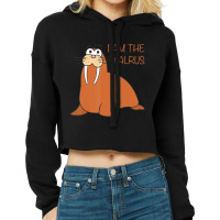 I Am The Walrus Cropped Hoodie | Artistshot