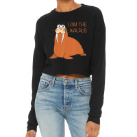 I Am The Walrus Cropped Sweater | Artistshot