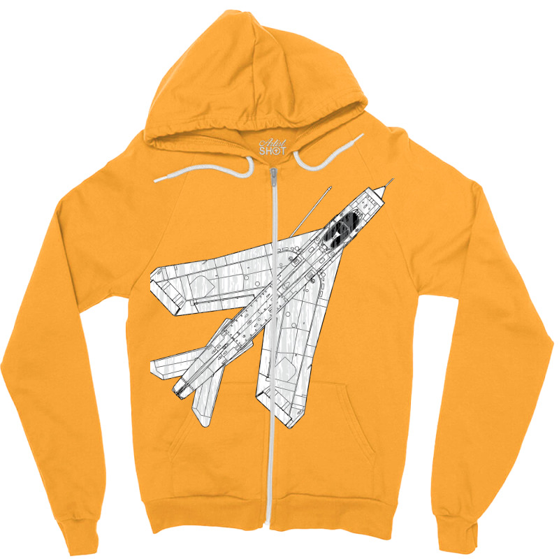 English Electric Lightning Fighter Plane Zipper Hoodie | Artistshot