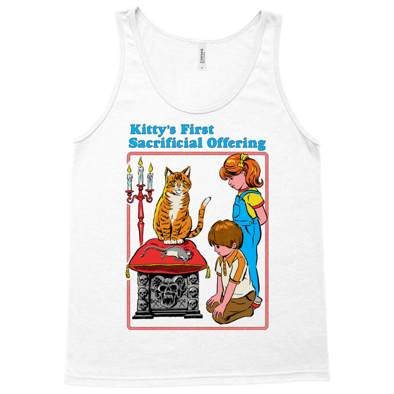 Kitty's First Offering Tank Top | Artistshot