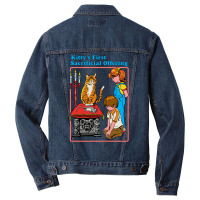 Kitty's First Offering Men Denim Jacket | Artistshot