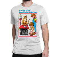 Kitty's First Offering Classic T-shirt | Artistshot