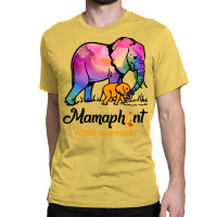 Mama Elephant Mamaphant Adhd Awareness Hippie Classic T-shirt | Artistshot