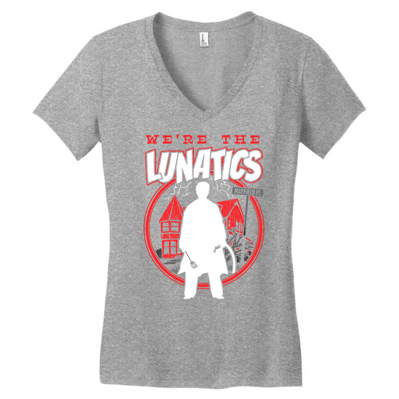 We Are The Lunatics Women's V-Neck T-Shirt by rocioovatnan2 | Artistshot