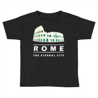 Vintage Rome Italy Roman Colosseum Souvenir Romans Empire T Shirt Toddler T-shirt | Artistshot