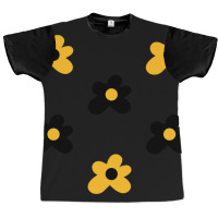 Limited Edition Black And Yellow Tyler Flowers Graphic T-shirt | Artistshot