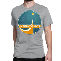 Space Exploration Interkosmos Pop Art Classic T-shirt | Artistshot