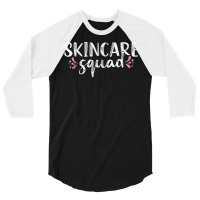 Vintage Skincare Squad Facialist Skin Esthetician Skincare T Shirt 3/4 Sleeve Shirt | Artistshot