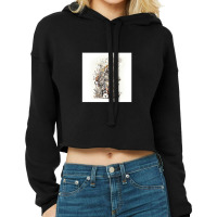 History Of Music Design  Perfect For Music Lovers Cropped Hoodie | Artistshot